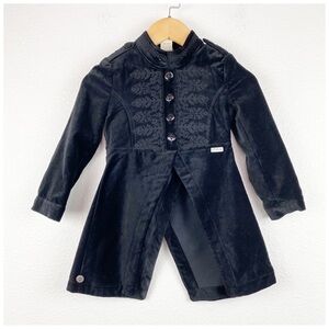 NWT Jottum Black Velvet Victorian Jacket Size‎ 4Y